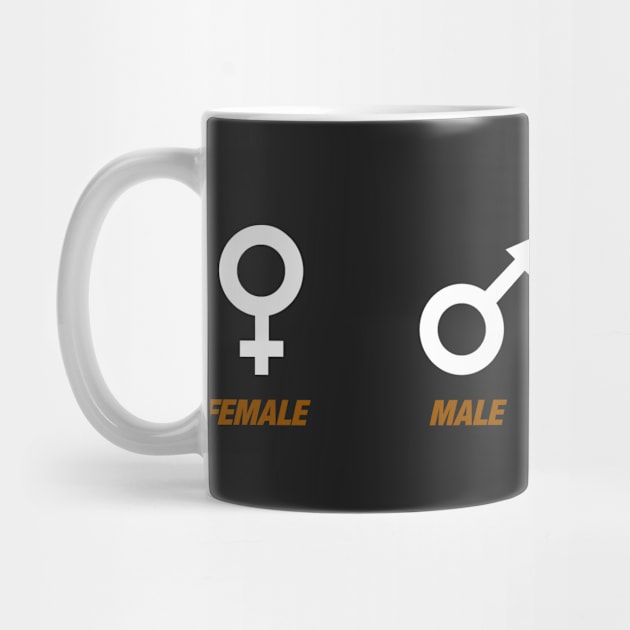 Nerd & Geek - Female Male Gamer Symbol Language by Quentin1984